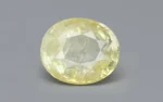Yellow Sapphire 11x9 MM - 5.99 Carats