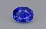 Vivid Cornflower Blue Sapphire 8x6 MM - 1.44 Carats