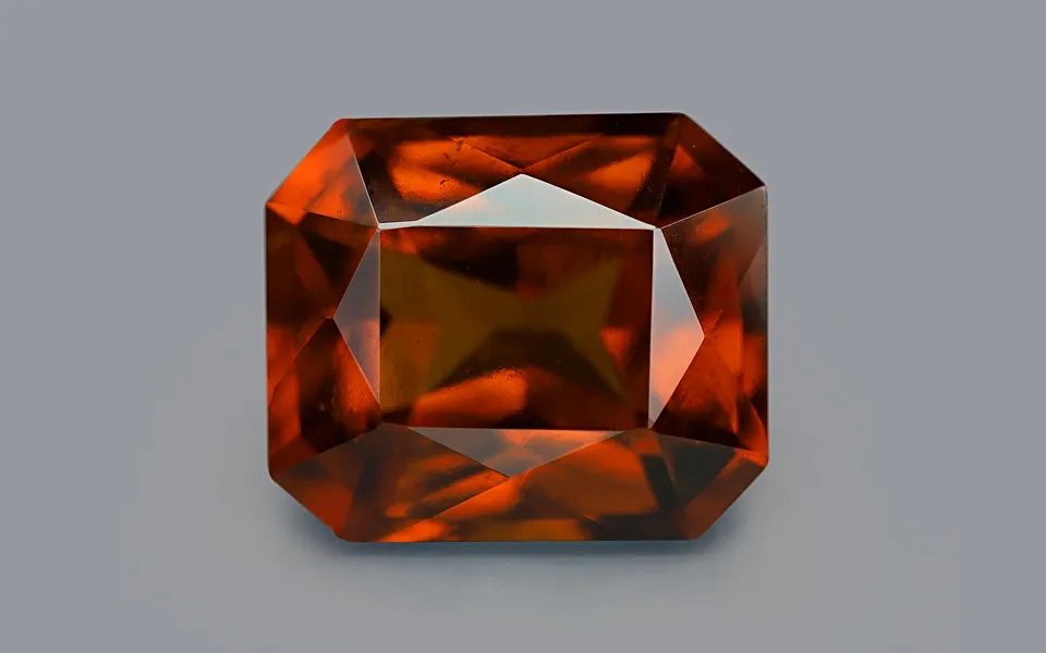 gp148686-1-220425 Hessonite 14x12 MM - 11.81 Carats - Image 1