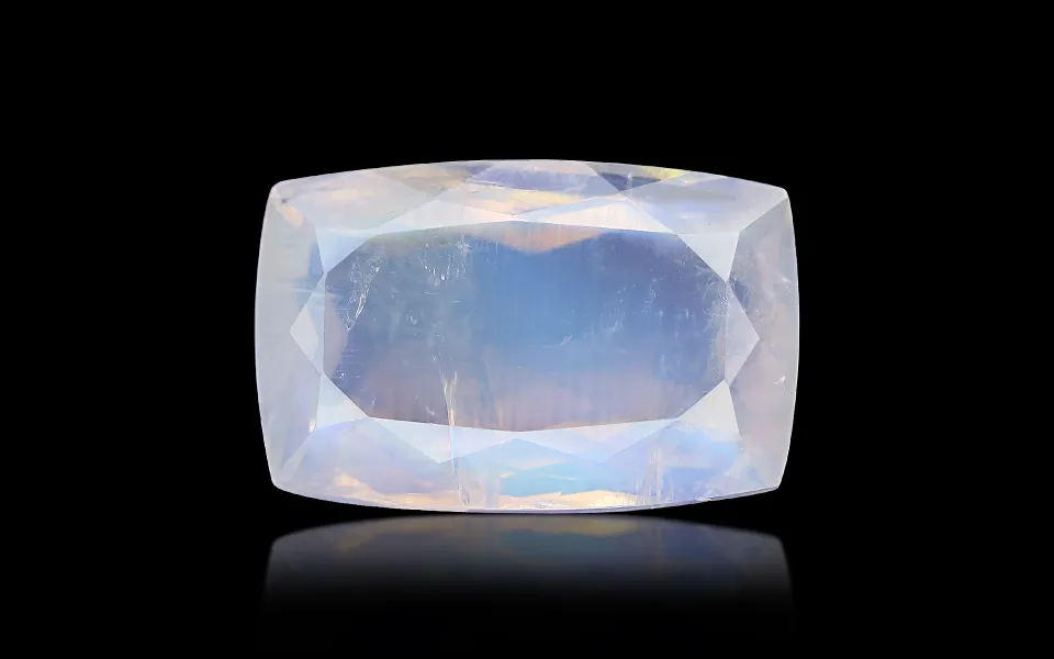 gp150536-1-210525 Faceted Rainbow Moonstone - 9.96 Carats - Image 1