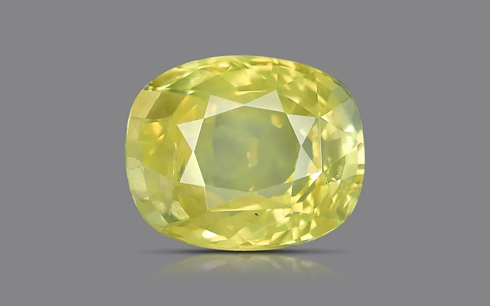 gp146947-1-40225 Yellow Sapphire 11x9 MM - 5.62 Carats - Image 1