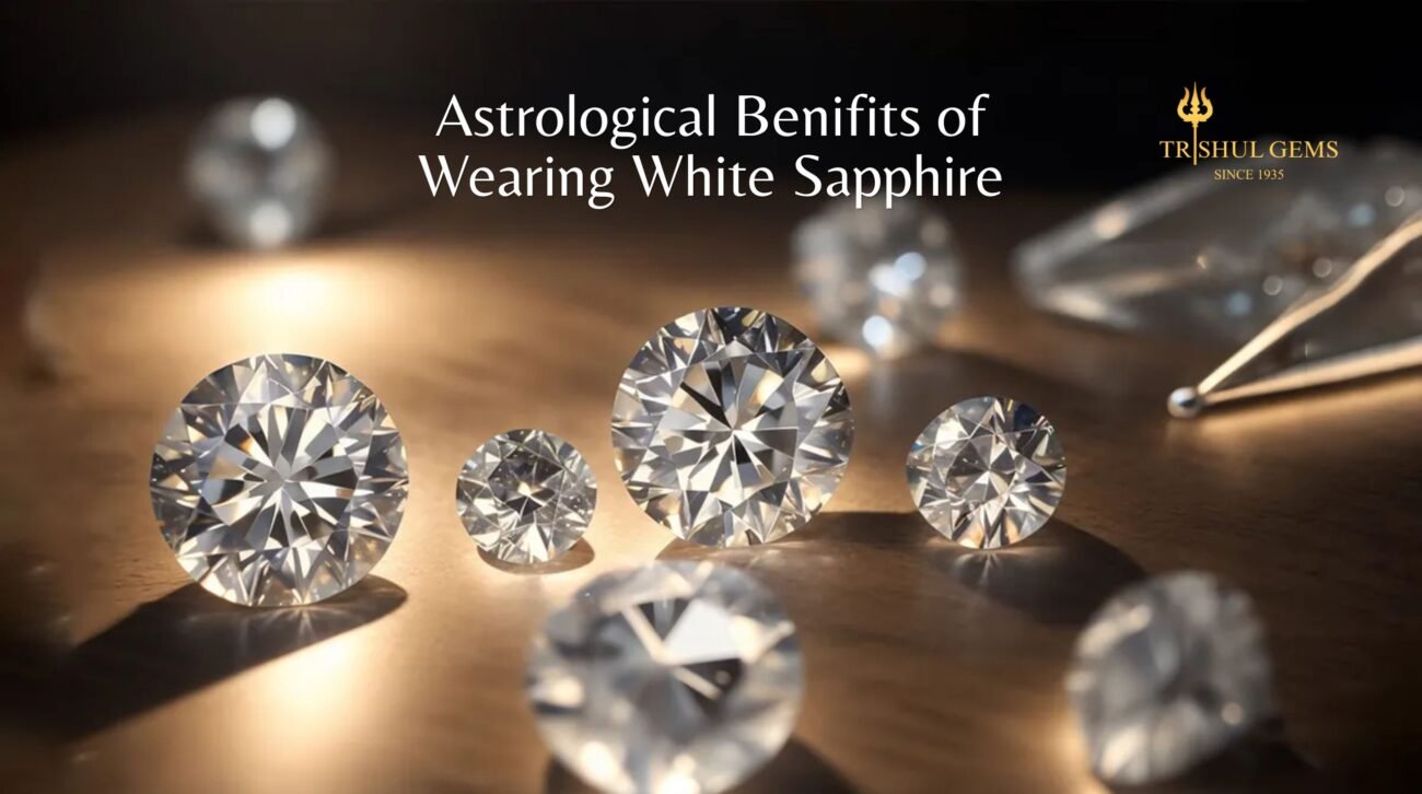 The Astrological Benefits of White Sapphire (Safed Pukhraj)