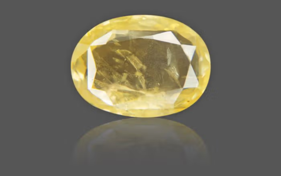 191.png Yellow Sapphire - 6.58 Carat - Image 1