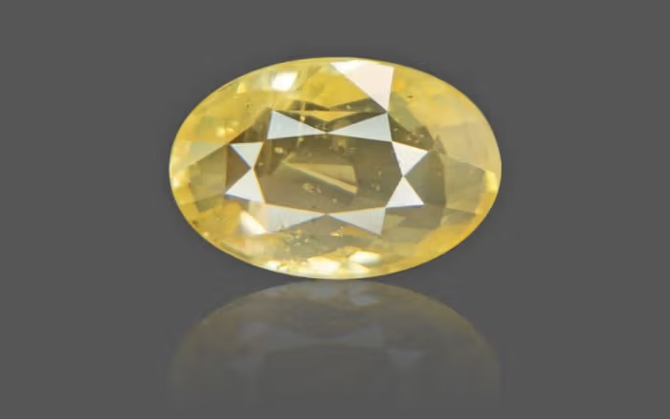 194.png Yellow Sapphire - 6.06 Carat - Image 1
