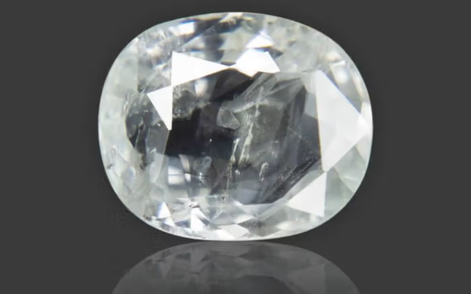 211-75.png White Sapphire - 5.76 Carat - Image 1