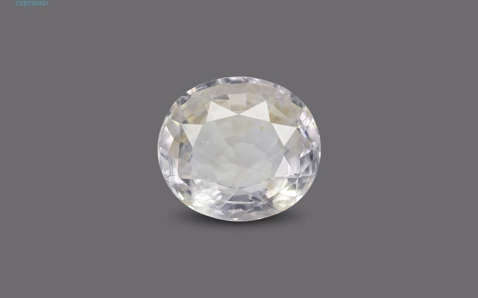 487.png White Sapphire - 5.82 Carat - Image 1