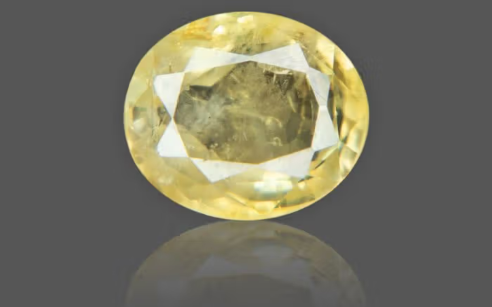 76.png Yellow Sapphire - 5.98 Carat - Image 1