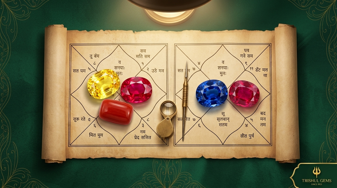Can You Wear Multiple Gemstones Together? A Guide to Friendly vs. Enemy Planets - Trishul Gems