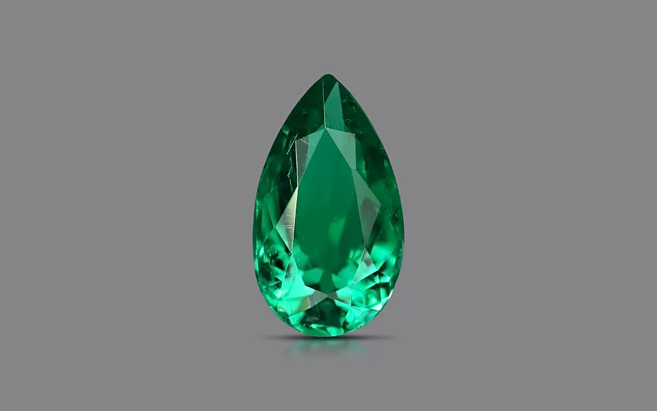 gp125762-1-140823 Minor Oil Muzo Green Emerald 8X5 MM - 0.68 Carats - Image 1